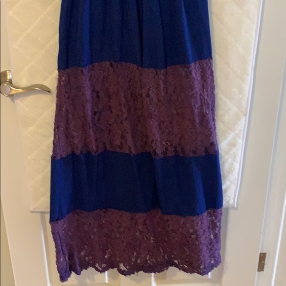 Strapless “Dainty hooligan” maxi dress - Picture 3 of 4